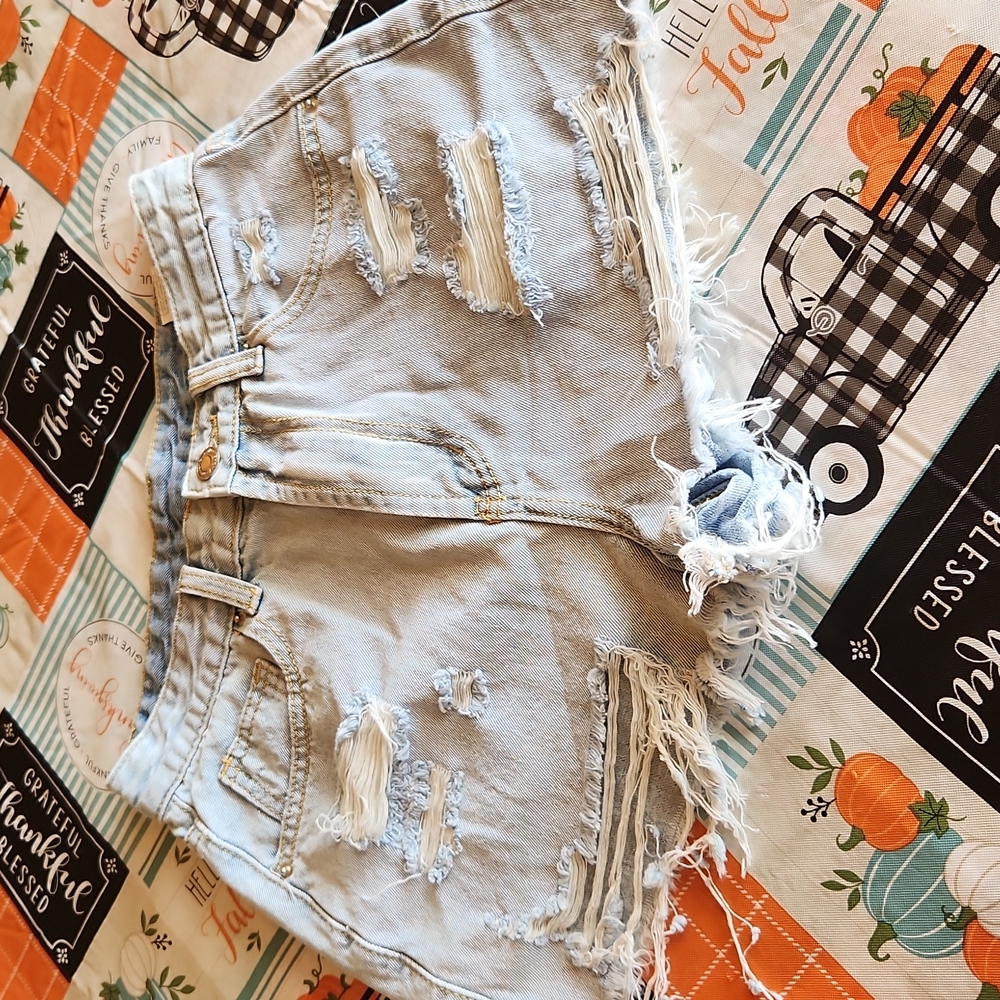 Womens jean shorts